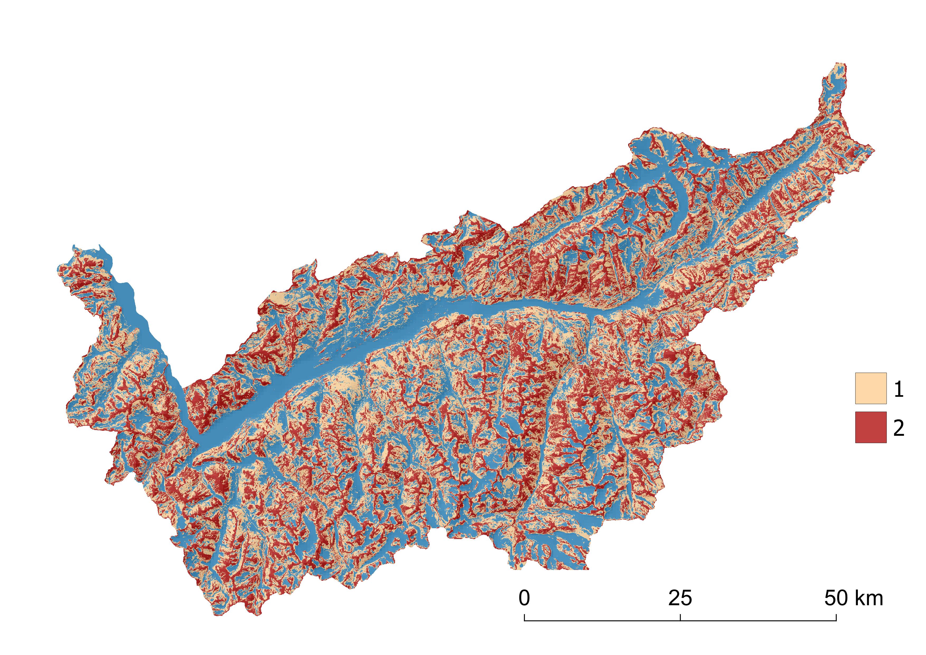 Bearded vulture Swiss Alps Maps